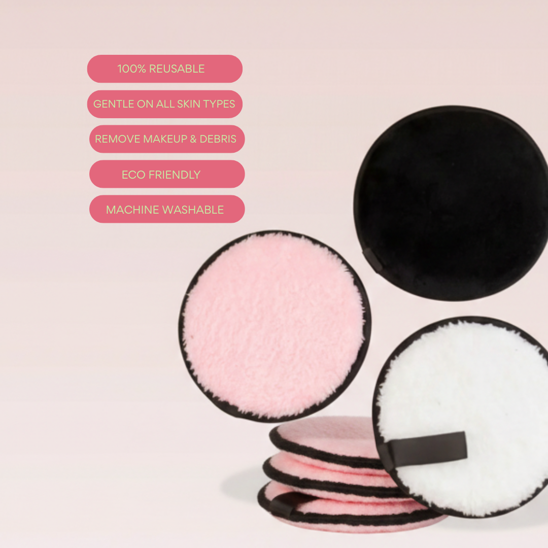 Reusable Makeup Remover Glow Pads