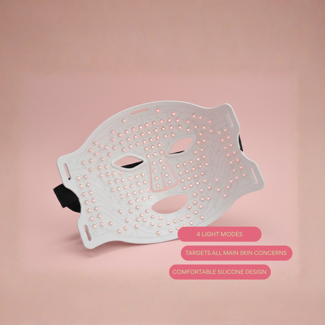 LED Light Therapy Face Mask | Red, Blue & Near-Infrared