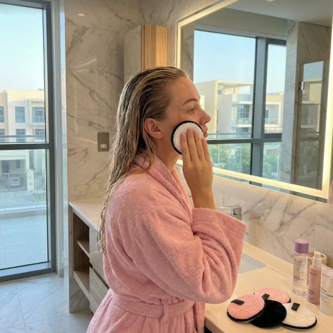 Reusable Makeup Remover Glow Pads