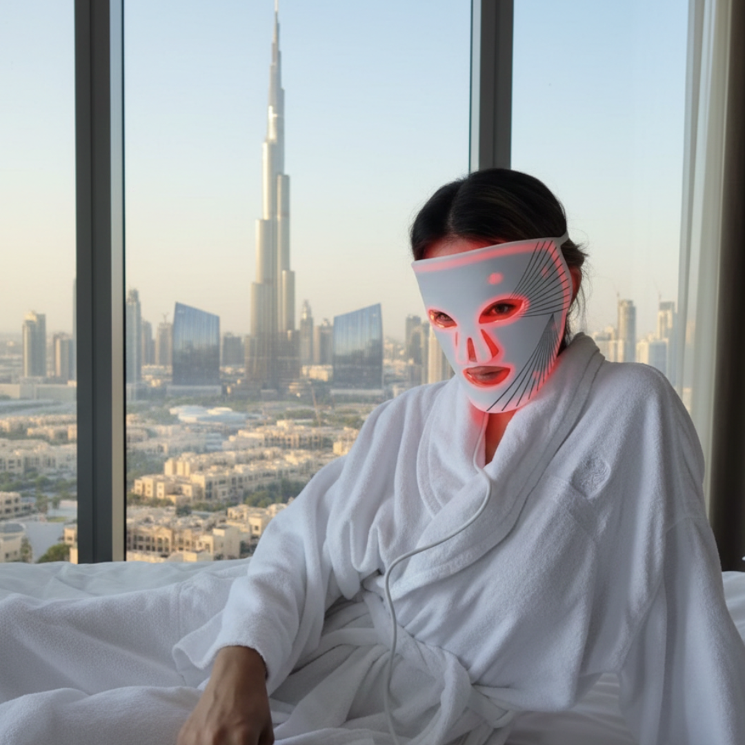 LED Light Therapy Face Mask | Red, Blue & Near-Infrared
